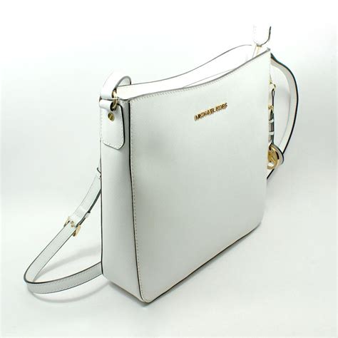 michael kors white leather crossbody bag|michael kors extra small crossbody.